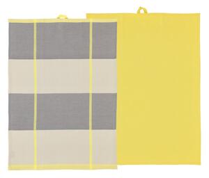 Bavlněné utěrky v sadě 2 ks 50x70 cm Blocks – Södahl