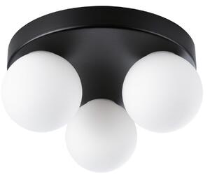 Stropní Lampa Paulmann, Gove, stmívatelné, Černá, Obývací pokoj, Sklo, Moderní