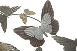 Nástěnná dekorace Mauro Ferretti Butterflies, 118x3x52 cm