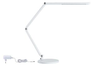 Stolní lampa Paulmann, FlexBar, stmívatelné, Bílá, Pracovna, Kov, Moderní