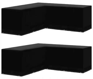 Ochranný obal na zahradní nábytek 250 x 250 x 90 cm, černý
