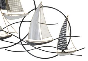 Nástěnná dekorace Mauro Ferretti Sail, 123x7x100 cm