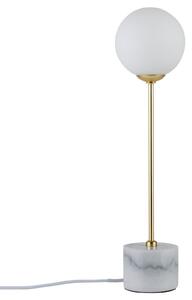 Stolní lampa Paulmann, Moa, Bílá, Obývací pokoj, Kámen, Moderní