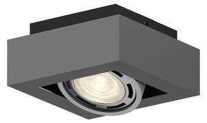 Stropní Lampa Arcchio, Ronka, stmívatelné, Šedá, Obývací pokoj, Kov, Moderní