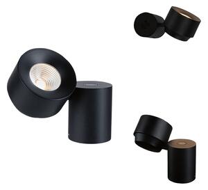 Stolní lampa Paulmann, Puric Pane I, stmívatelné, Černá, Obývací pokoj, Kov, Moderní