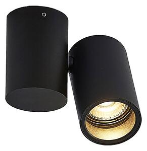 Stropní Lampa Arcchio, Gesina, stmívatelné, Černá, Obývací pokoj, Kov, Moderní