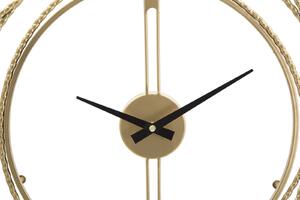Zlaté nástěnné hodiny Mauro Ferretti Stiro, 50x4cm