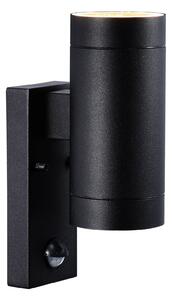 Venkovní svítidla Nordlux, TIN Maxi Sensor, Černá, Kov, Moderní