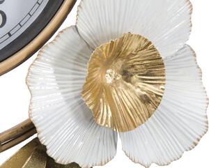 Zlaté nástěnné hodiny Mauro Ferretti Filow, 92,5x8x45,5 cm