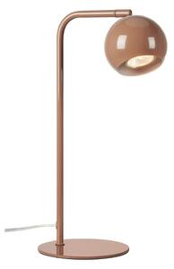 Hnědá stolní lampa s kovovým stínidlem (výška 39,5 cm) Pop – Markslöjd