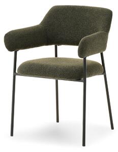 Jídelní židle Exigente (zelená + černá). Akce -10%