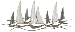 Nástěnná dekorace Mauro Ferretti Boats, 100x3x44 cm