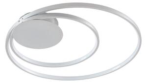 Stropní Lampa Lindby, Nerwin, stmívatelné, Metalická, Obývací pokoj, Kov, Moderní