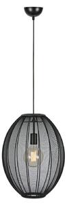 Závěsná svítidlo Markslöjd, Florence, stmívatelné, Černá, Obývací pokoj, Tkanina / Textil, Skandinávský