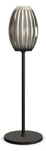 Stolní lampa Herstal, Černá, Obývací pokoj, Sklo