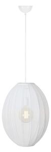Závěsná svítidlo Markslöjd, Florence, stmívatelné, Bílá, Obývací pokoj, Tkanina / Textil, Skandinávský
