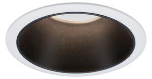 P 93401 Vestavné svítidlo LED Cole 6,5W bílá/černá mat 3-krokové-stmívatelné 2700K teplá bílá - PAULMANN