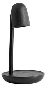 Stolní lampa Muuto, Černá, Obývací pokoj, Dřevo