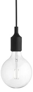 Závěsná svítidlo Muuto, Černá, Jídelna, Plast, Design