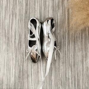 Stříbrná nástěnná dekorace Riviera Maison Ballerina