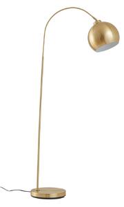 Stojací Lampa Lindby, Moisia, Zlatá / mosazná, Obývací pokoj, Kov, Moderní