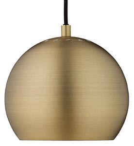 Závěsná svítidlo FRANDSEN, Ball, stmívatelné, Bronzová / starobylá mosaz, Obývací pokoj, Kov, Design