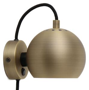Nástěnná Svítidla FRANDSEN, Ball Magnet, Bronzová / starobylá mosaz, Obývací pokoj, Kov, Design