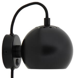 Nástěnná Svítidla FRANDSEN, Ball Magnet, Černá, Obývací pokoj, Kov, Design