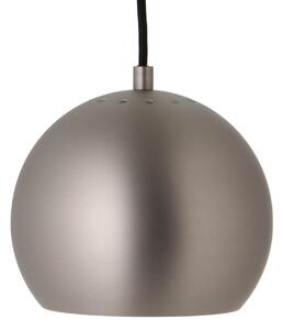 Závěsná svítidlo FRANDSEN, Ball, stmívatelné, Šedá, Obývací pokoj, Kov, Design