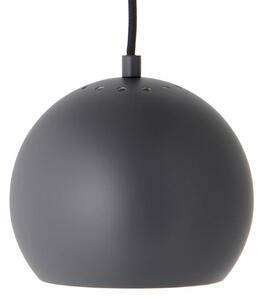 Závěsná svítidlo FRANDSEN, Ball, stmívatelné, Šedá, Obývací pokoj, Kov, Design