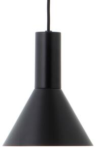 Závěsná svítidlo FRANDSEN, Lyss, stmívatelné, Černá, Obývací pokoj, Kov, Design
