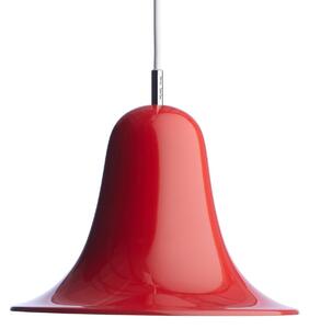Závěsná svítidlo Verpan, Pantop, stmívatelné, Červená, Obývací pokoj, Kov, Design