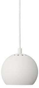 Závěsná svítidlo FRANDSEN, Ball, stmívatelné, Bílá, Obývací pokoj, Kov, Design