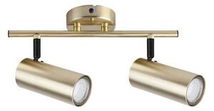 Kovové stropní svítidlo ve zlaté barvě 9x36 cm Colly – Candellux Lighting