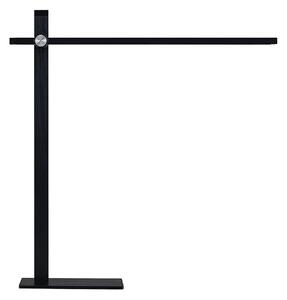 Stolní lampa Lucande, Wasko, stmívatelné, Černá, Pracovna, Kov, Moderní