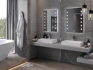 Mexen Ner, LED koupelnové zrcadlo s podsvícením 60x80 cm, 6000K, ochrana proti zamlžování, 9809-060-080-611-00