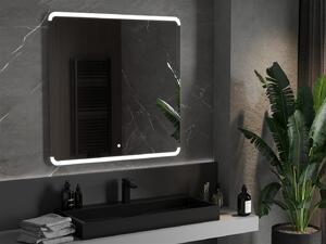 Mexen Nida, LED koupelnové zrcadlo s podsvícením 100x100 cm, 6000K, ochrana proti zamlžování, 9806-100-100-611-00