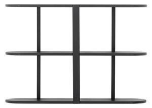 Černá patrová police 80 cm Vicente – Bloomingville