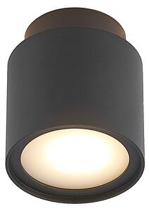 Stropní Lampa Arcchio, Walisa, stmívatelné, Černá, Obývací pokoj, Hliník, Moderní