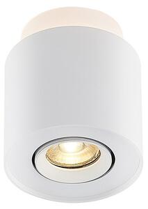 Stropní Lampa Arcchio, Walisa, stmívatelné, Bílá, Obývací pokoj, Hliník, Moderní