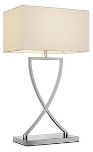 Stolní lampa Lucande, Evaine, Metalická, Obývací pokoj, Kov, Moderní