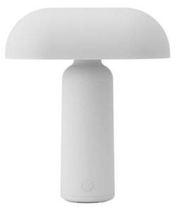 Stolní lampa Normann Copenhagen, stmívatelné, Šedá, Obývací pokoj, Plast