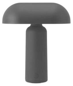 Stolní lampa Normann Copenhagen, stmívatelné, Černá, Obývací pokoj, Plast