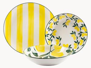 Sada porcelánového nádobí Positano, pro 6 osob, 18 dílů