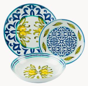 Sada porcelánového nádobí Amalfi, pro 6 osob, 18 dílů