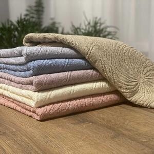 Luxusní ručník Grand Grafico nabízí neopakovatelný dotek bavlny s neuvěřitelnou měkkostí a hebkostí. Barva ručníku je smetanová