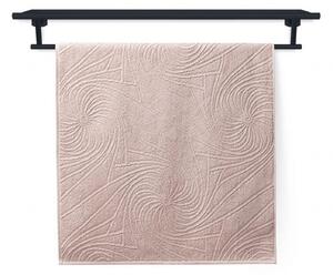 Luxusní ručník Grand Grafico nabízí neopakovatelný dotek bavlny s neuvěřitelnou měkkostí a hebkostí. Barva ručníku je pudrová