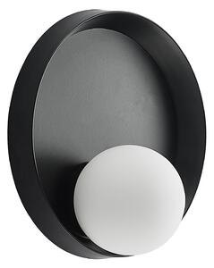 Nástěnná Svítidla Lucande, Andelina, stmívatelné, Černá, Obývací pokoj, Kov, Design