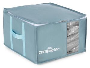 Vakuový plastový úložný box na oblečení 42x40x25 cm Blue Edition – Compactor