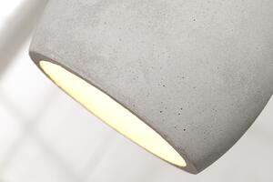 Závěsné svítidlo TARANUS 3-dílné, beton